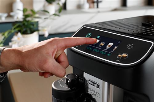 Kaffeevollautomat mit Mahlwerk, De'Longhi Magnifica Plus ECAM320.60.B 1450 W, Schwarz - Fnac-Cucina-Profi