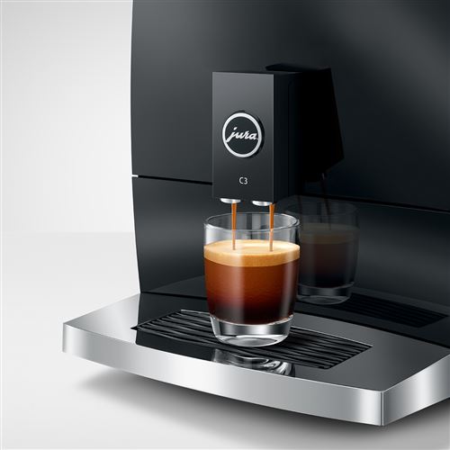 Kaffeevollautomat mit Mahlwerk, Espresso & Kaffee, Piano Black Jura C3 - Fnac-Cucina-Profi
