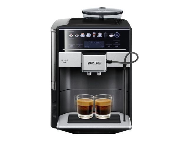 Kaffeevollautomat mit Milchaufschäumer – 19 bar – Schwarz – Siemens EQ.6 plus s500 TE655319RW - Fnac-Cucina-Profi