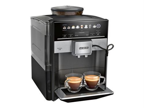 Kaffeevollautomat mit Milchaufschäumer – 19 bar – Schwarz – Siemens EQ.6 plus s500 TE655319RW - Fnac-Cucina-Profi