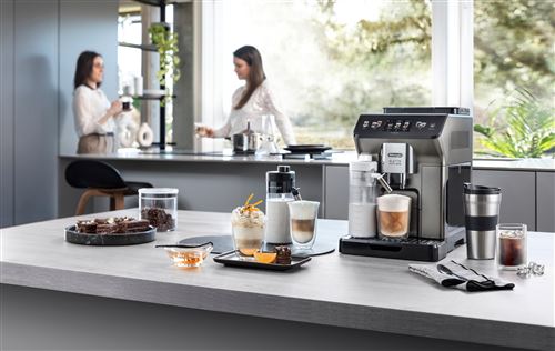 Kaffeevollautomat (Silber) mit Mahlwerk De'Longhi ECAM450.65.S 1450 W - Fnac-Cucina-Profi