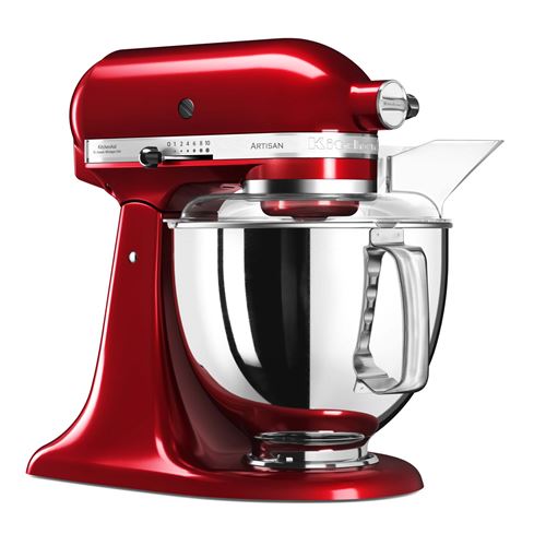 Küchenmaschine, Candy Apple KitchenAid Artisan 5KSM175PSECA 300W - Fnac-Cucina-Profi