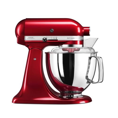 Küchenmaschine, Candy Apple KitchenAid Artisan 5KSM175PSECA 300W - Fnac-Cucina-Profi