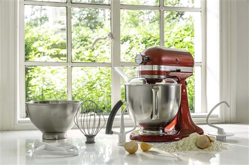 Küchenmaschine, Candy Apple KitchenAid Artisan 5KSM175PSECA 300W - Fnac-Cucina-Profi