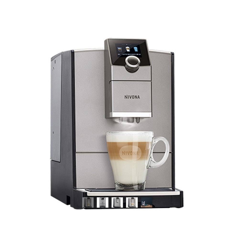 Nivona NICR 795 Titanium/Chrome Kaffeevollautomat (15 Bar) - Fnac-Cucina-Profi